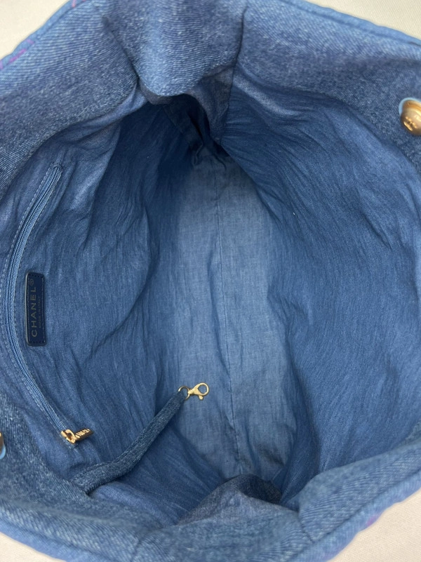 CHANEL SHOPPING BAG Fashionable 1134 - Image 8