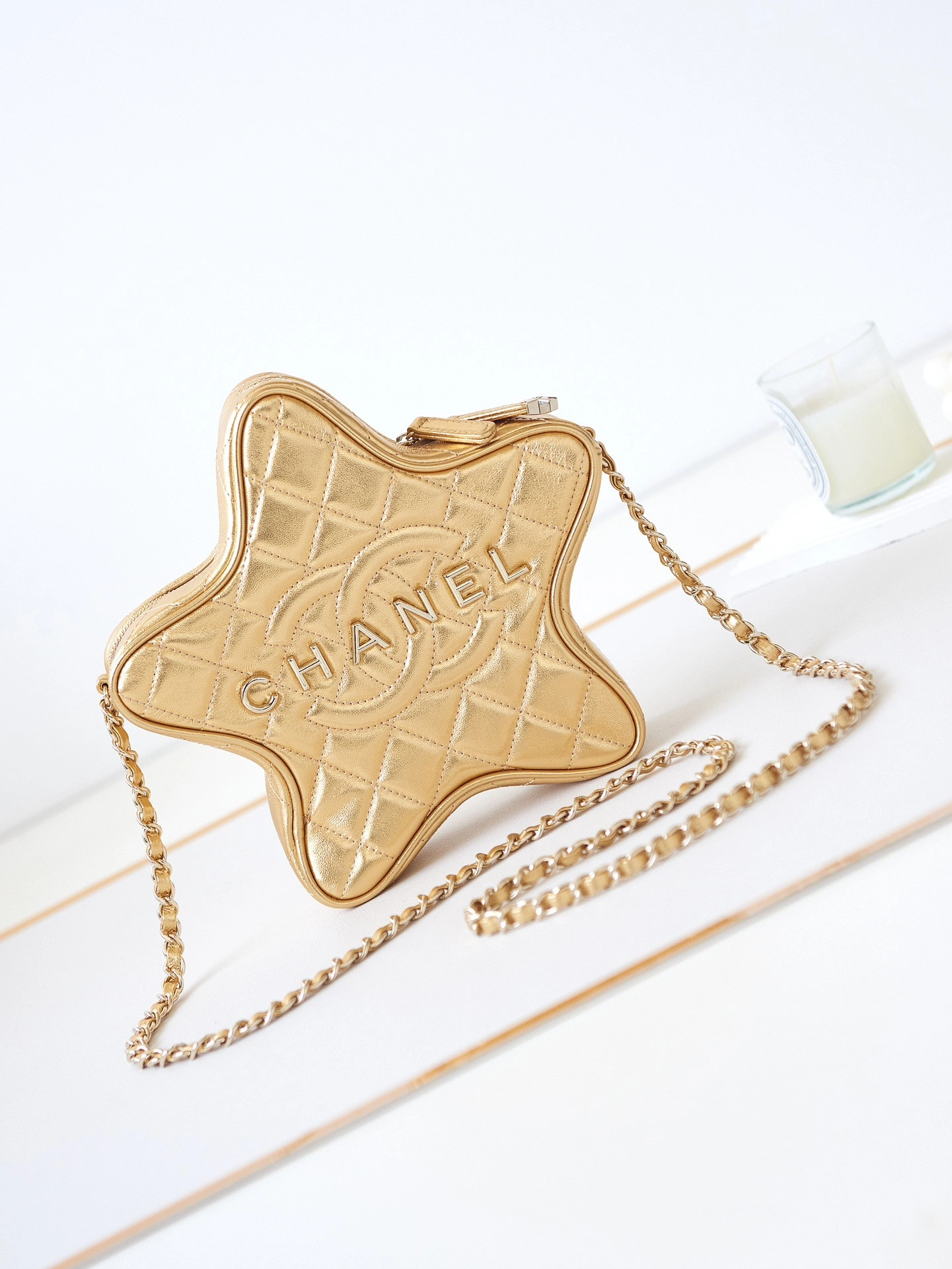 CHANEL STAR HANDBAG Fashionable 1490 - Image 4