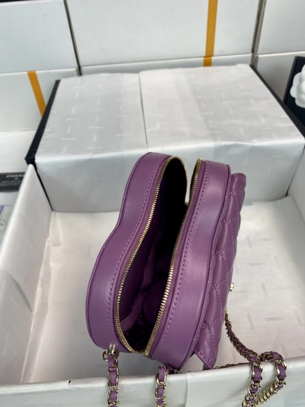 CHANEL Heart Bag-18*16.5*6.5CM GoodFit 1403 - Image 8
